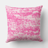 Sk8 -スケートボードの単語の枕ピンク及び灰色 クッション (裏面)