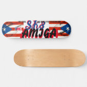 SK8 AMIGA JMT CUBA 8 1/4" スケートボードデッキ (横)