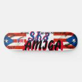 SK8 AMIGA JMT CUBA 8 1/4" スケートボードデッキ (横)