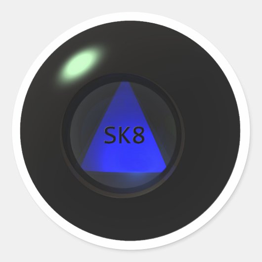 sk8_ball ラウンドシール (正面)