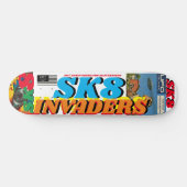SK8 INVADERS JMT 8 1/4" スケートボードデッキ (横)