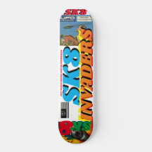 SK8 INVADERS  JMT 8 1/4" スケートボードデッキ