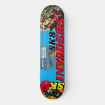 SK8 INVADERS JMT 8 1/4" スケートボードデッキ
