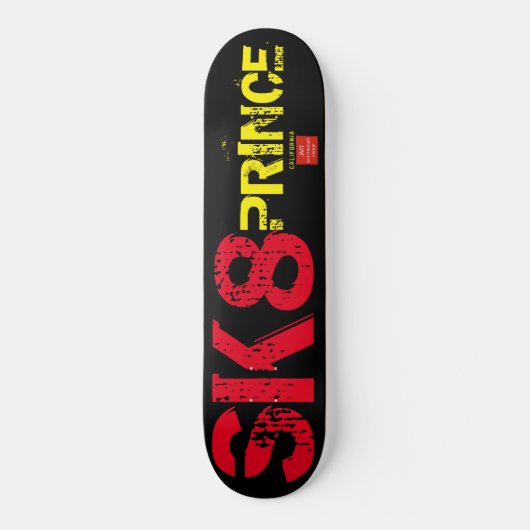 SK8 PRINCE Skateboard スケートボード (正面)