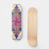Sk8erの幾何学の芸術Sk8Board スケートボード (正面)