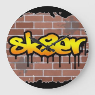 Sk8erの柱時計 ラージ壁時計