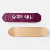 SK8Rの女の子のスケートボード スケートボード (横)