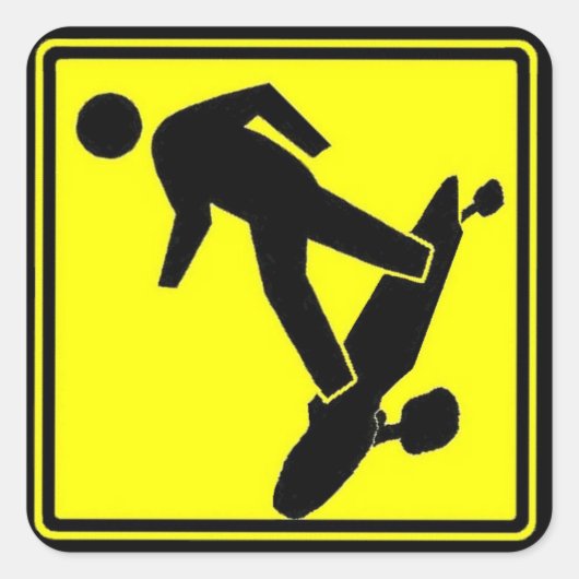 Sk8r興 スクエアシール (正面)