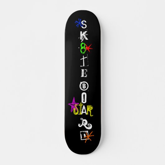 "Sk8teboard St*r 3"スケートボード スケートボード (正面)