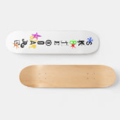 "Sk8teboard St*r 4"スケートボード スケートボード (横)