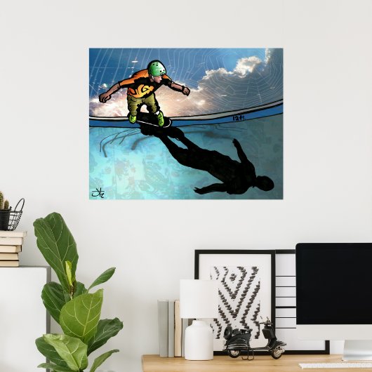 Sk8thony-jgad ポスター (ホームオフィス)