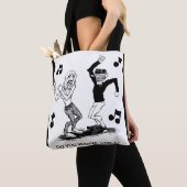 Skaのダンス トートバッグ (クローズアップ)