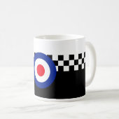 SKAのレトロ コーヒーマグカップ (正面右)