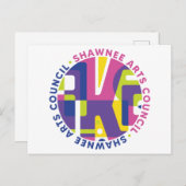 SKAアーツカウンシルハガキ ポストカード (正面/裏面)