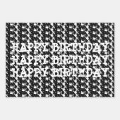 SKA日誕生日包装紙シートセット ラッピングペーパーシート (正面2)