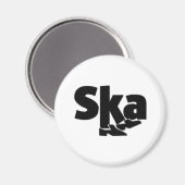 SKA踊り足 マグネット (正面/裏面)