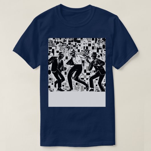 ska踊り2トーン tシャツ (デザイン正面)