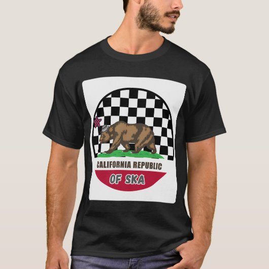 SKA - スカのカリフォルニア共和国 Tシャツ (正面)