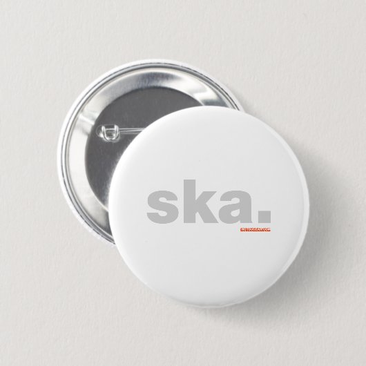 Ska. 缶バッジ (正面&裏面)