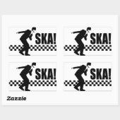 Ska! 長方形シール (シート)