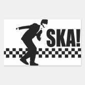 Ska! 長方形シール (正面)