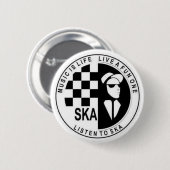 ska 2 缶バッジ (正面&裏面)