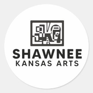 SKA BWステッカー ラウンドシール