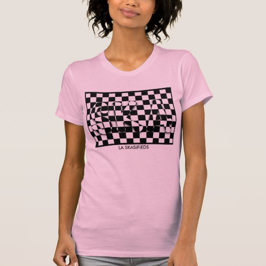 ska、LA SKASiFiEDS Tシャツ (正面)