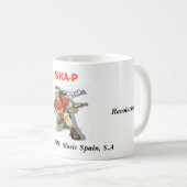 SKA-P、SKAndalosamente Revolucionarios コーヒーマグカップ (正面右)