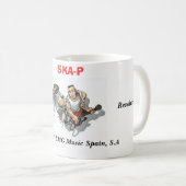 SKA-P、SKAndalosamente Revolucionarios コーヒーマグカップ (正面右)