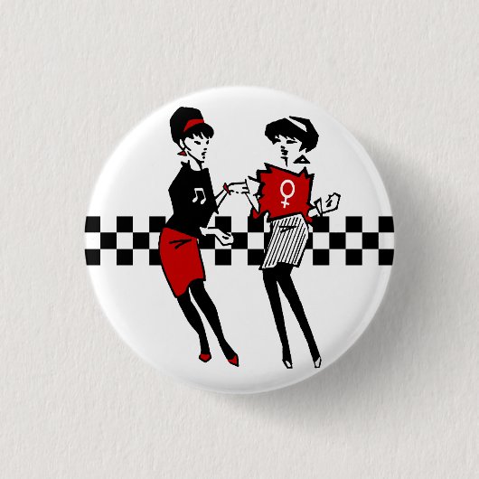 Ska Pin 缶バッジ (正面)