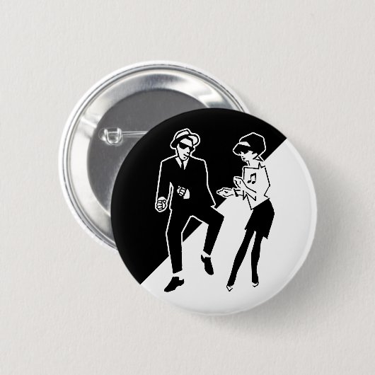Ska Pin 缶バッジ (正面&裏面)