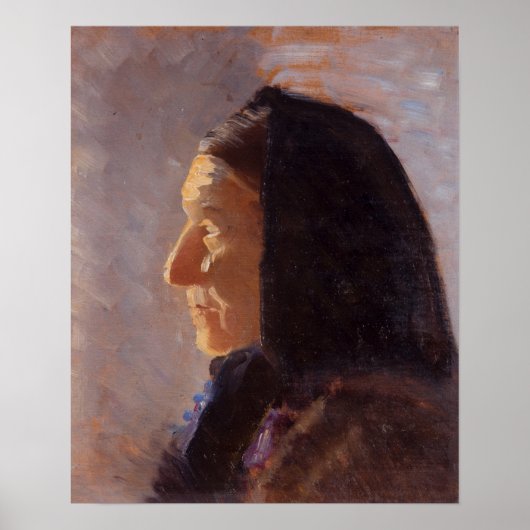 Skagen Womanのプロフィールポートレート ポスター (正面)