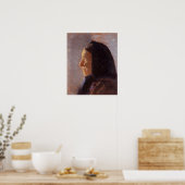 Skagen Womanのプロフィールポートレート ポスター (キッチン)