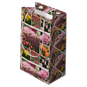 Skagit Valley、WAチューリップのギフトバック スモールペーパーバッグ (裏面アングル)