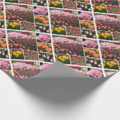 Skagit Valley, WAチューリップのギフトラッピング紙 ラッピングペーパー (角)