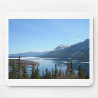 Skagway、アラスカの景色の眺め マウスパッド
