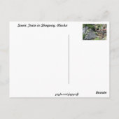 Skagway、アラスカ ポストカード (裏面)