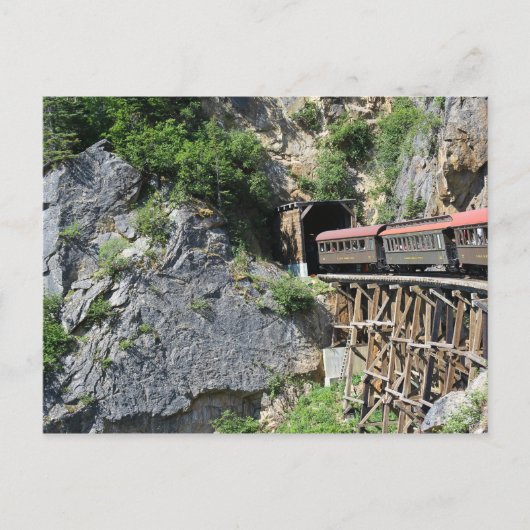 Skagway、アラスカ ポストカード (正面)