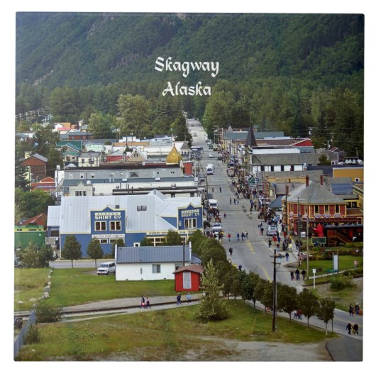 Skagway, Alaska タイル (正面)