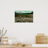 Skagway、AlaskaSkagway、AKの鳥瞰図 ポスター (キッチン)