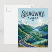 Skagway USA ポストカード (正面/裏面)