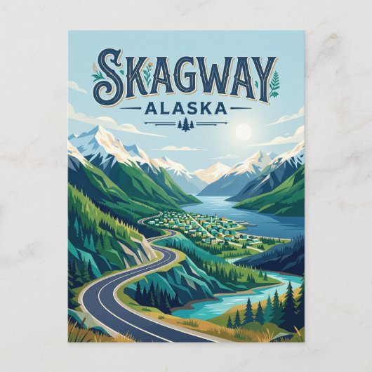 Skagway USA ポストカード (正面)