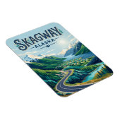 Skagway USA マグネット (右側)