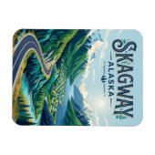Skagway USA マグネット (横)