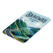 Skagway USA マグネット (左側)