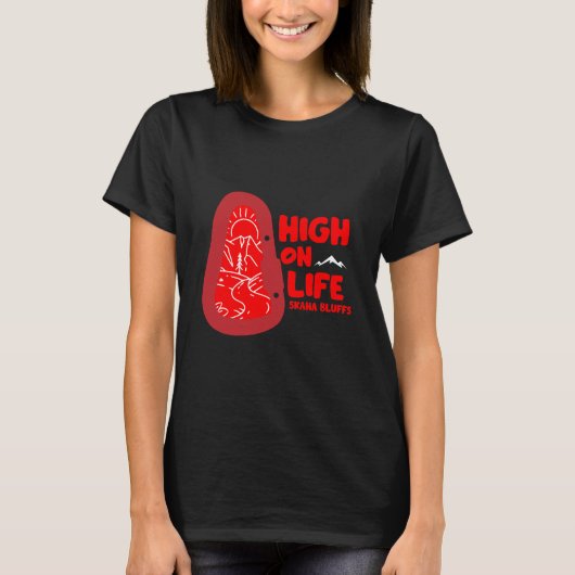 Skaha Bluffs Alpinismカナダ Tシャツ (正面)