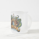 SKÅL フロストグラスマグカップ (正面右)