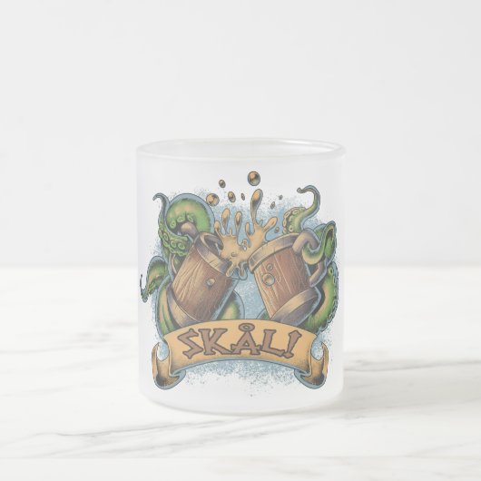 SKÅL フロストグラスマグカップ (中央)