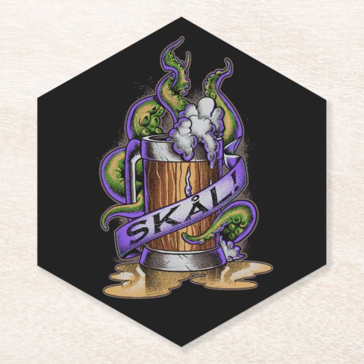 SKÅL  ペーパーコースター (正面)